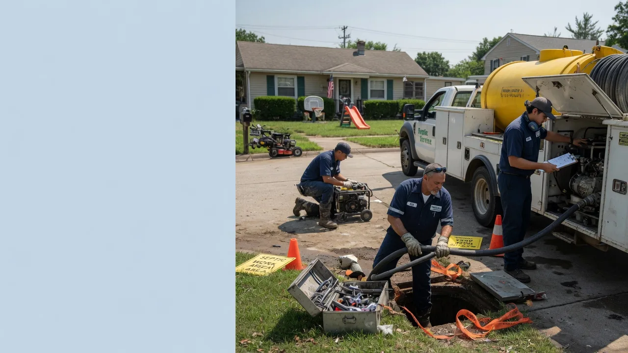 Septic Tank Pumping in Burlington, MI near me